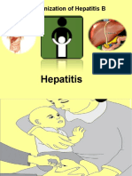 Immunization of Hepatitis B