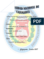 Cajamarca, Octubre 2017: Escuela Académico Profesional de Contabilidad