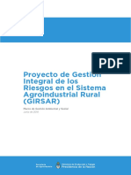 Proyecto de Gestión Integral de Los Riesgos en El Sistema Agroindustrial Rural