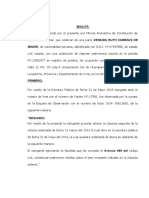 MISARI, de Nacionalidad Peruana, Identificada Con D.N.I. N°:07297858, de Estado