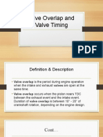 Valve Overlap and Valve Timing