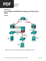 10.1.4.8 Lab - Configure ASA 5505 Basic Settings and Firewall Using ASDM