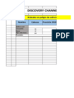 Tablas Excel - Senati