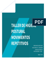 Taller HP - Movimientos Repetitivos 2019