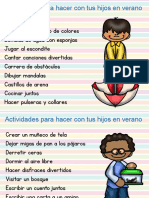 50 Actividades para Hacer en Verano Con Tus Hijos