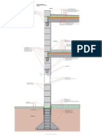 Corte Constructivo Bloque Retak Portantes