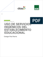 Uso de Servicios Higienicos