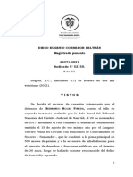 Casación homicidio agravado error identidad coautor