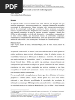 Redes sociais na internet- desafios à pesquisa