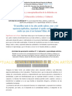 TALLER IV SEM-PRIMER CORTE. Educacion Artistica y Cultural, Manuela Londoño Zabala.