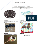 Receta Paleta de Oreo