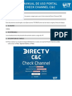 Manual de Uso Portal Check Channel