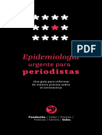 Libro Epidemiologia Para Periodistas-Fundacion Gabo