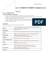 Database Programming With SQL 15-1: Creating Views Practice Activities