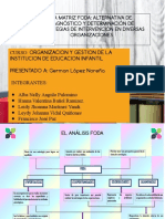 La Matriz Foda: Alternativa de Diagnóstico y Determinación de Estrategias de Intervención en Diversas Organizaciones