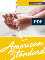 American Standard Catalogo 2014