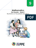 Mathematics: Illustrations of Quadratic Equations