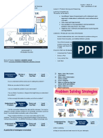 MMW Worksheet 3.3 - Problem Solving - Problem Solving Strategies