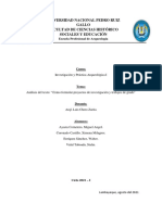 Análisis de los elementos clave para la elaboración de proyectos de investigación