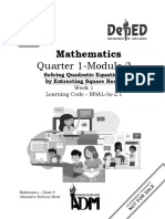 Quarter 1-Module 2: Mathematics