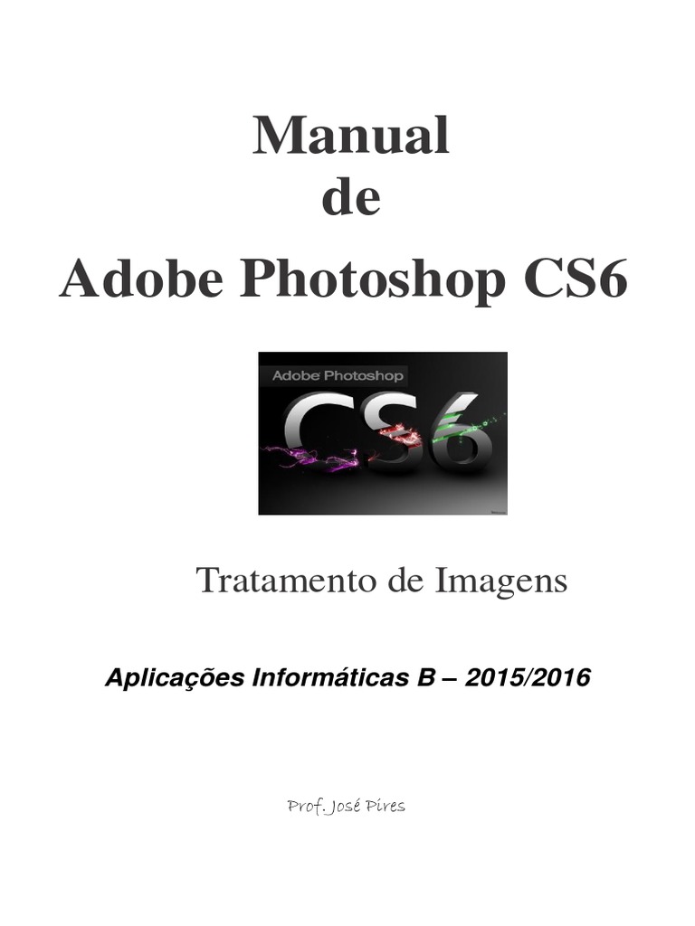 adobe photoshop cs6 manual pdf