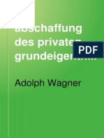 Abschaffung Priv Grundeig - A Wagner