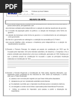 REVISÃO QUINZENAL 8 ANO HISTÓRIA