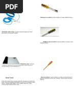 Antistatic Wrist Strap: Flat-Head Screwdriver: Used To Tighten or Loosen Slotted Screws