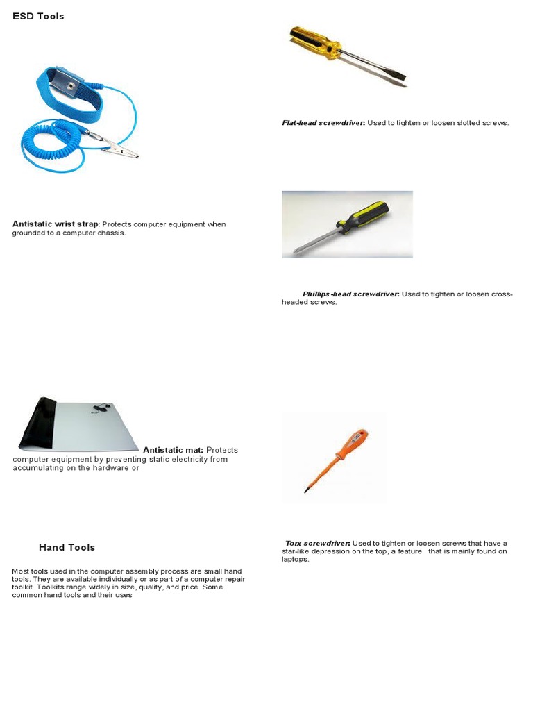 ESD Tools PDF Electrical Connector Components