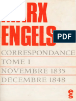 Karl Marx, Friedrich Engels - Correspondance, Tome 1_ 1835-1848-Éditions Sociales (1977)