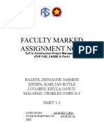Faculty Marked Assignment No. 2