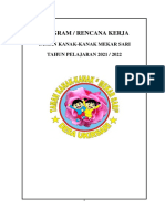 PROGRAM RENCANA KERJA TK Mekarsari