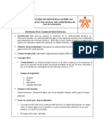 Medición conductividad eléctrica agua SENA