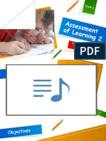 Assessment of Learning 2 Day 2
