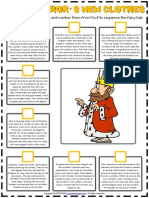 The Emperors New Clothes Esl Printable Sequencing The Story Worksheet For Kids