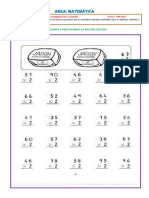 Practicamos La Multiplicación