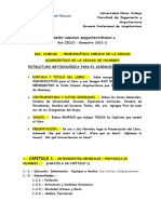 Estructura Metodológica para El Diagnóstico Urbano. - Dua-C2