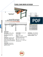 Chain Driven Live Roller Conveyor