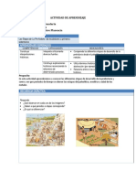 Secion de Aprendizaje de La Prehistoria y Evolución Del Hombre