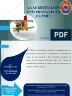 La Acreditacion Universitaria en El Peru [Autoguardado]