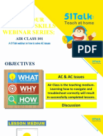 Ace Your Teaching Skills Webinar Series:: Air Class 101