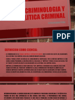 Criminologia y Politica Criminal