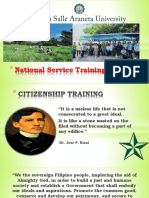 National Service Training Program