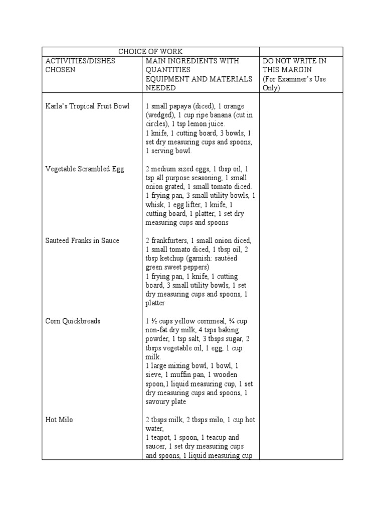 sample-time-plan-for-sba-1-prepare-breakfast-items-pdf-diet