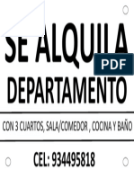 SE ALQUILA DEPA 2021