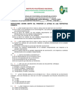 Examen diagnóstico de bioseparaciones mecánicas