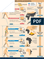 Infografía Teoría Evolucionista- Material de Apoyo