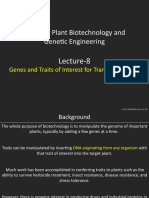 BTE-308 L8 Genes and Traits of Interest