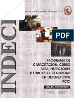 006A-Curso para Inspectores Técnicos INDECI