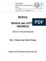 Modul Bahasa Dan Sastra Indonesia